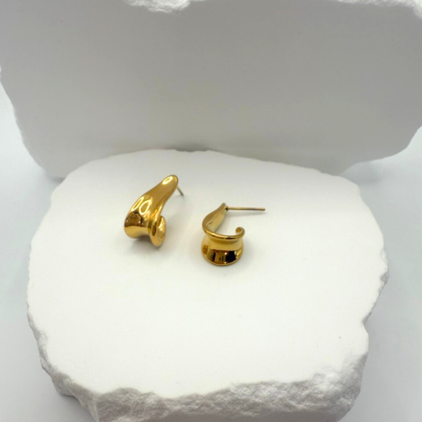 Sun Waves Studs