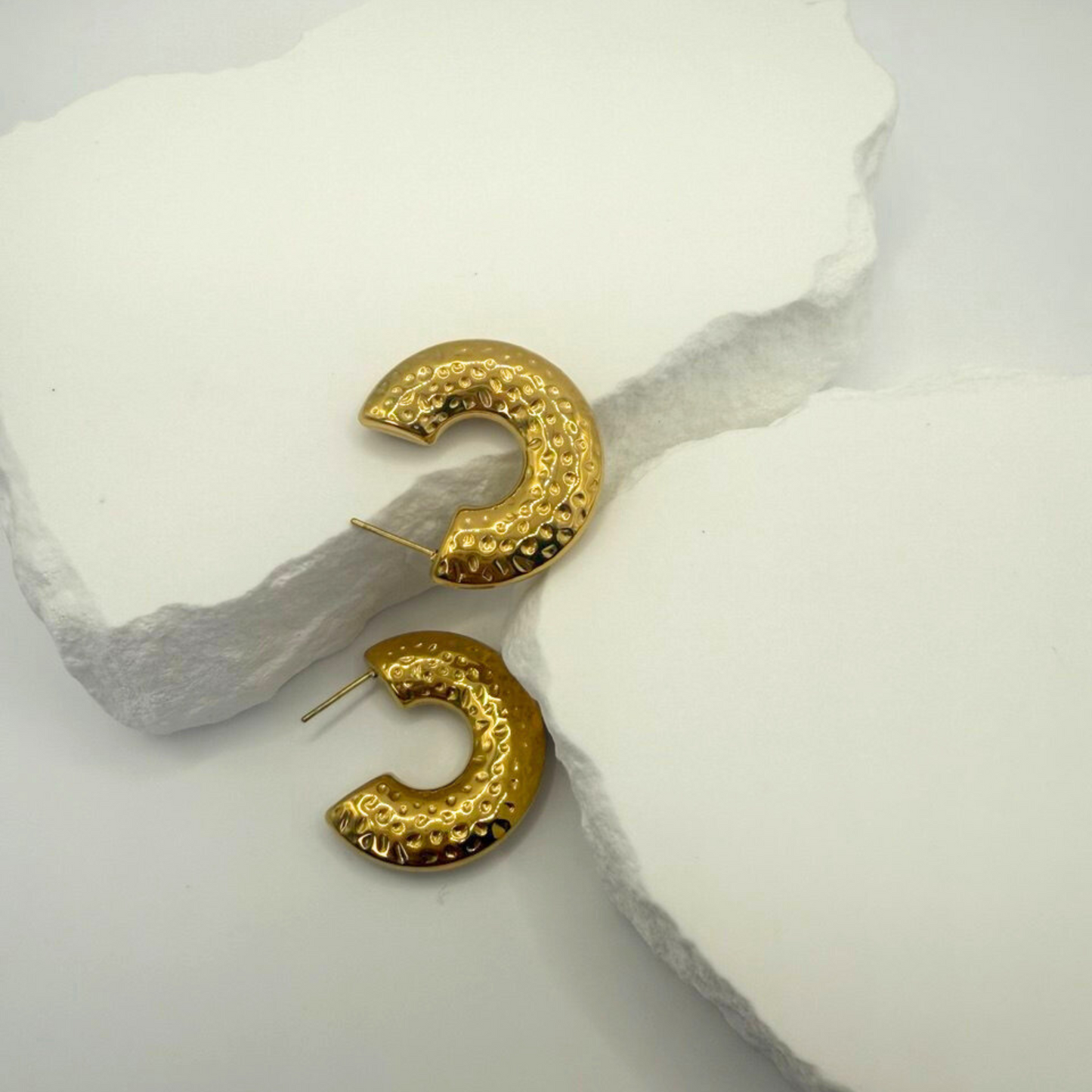 Hammered Hoops