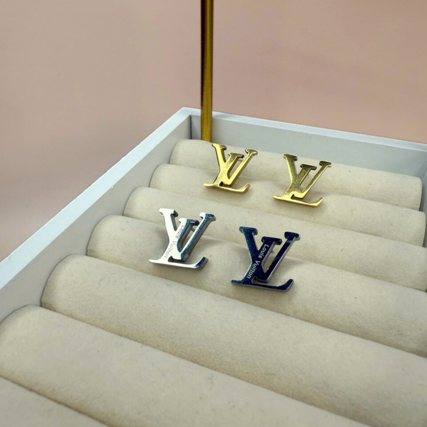 Monogram Studs