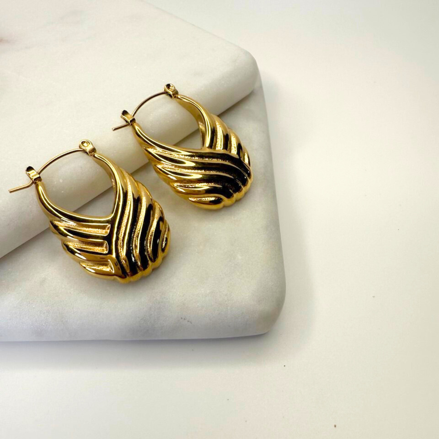 Bold Disc Studs