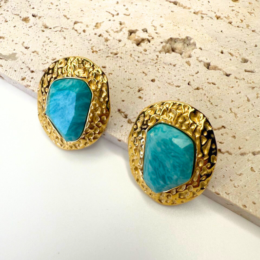 Aztec Sun Studs